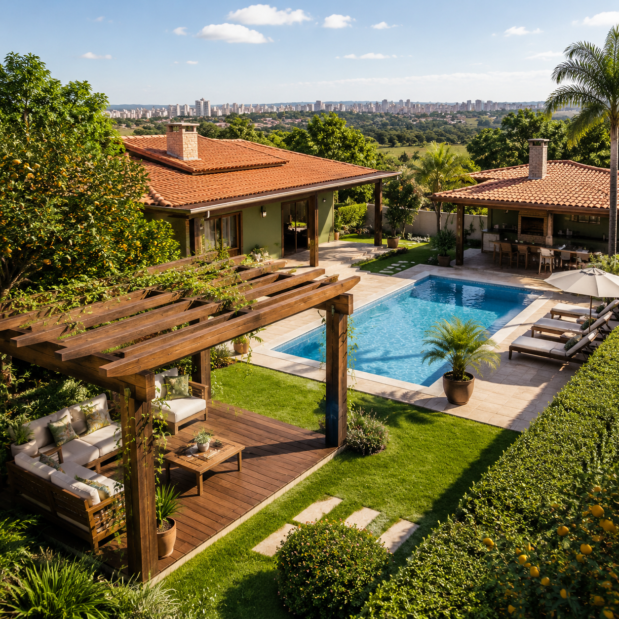 Chácara com Casa